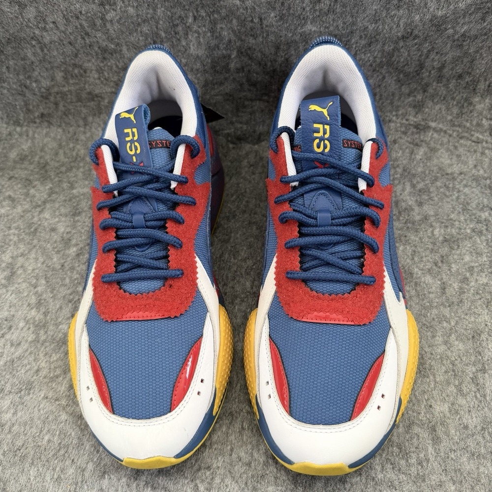 Puma RSX RS X Subvert Blue Yellow Red White Extreme 371860-01 Mens 12